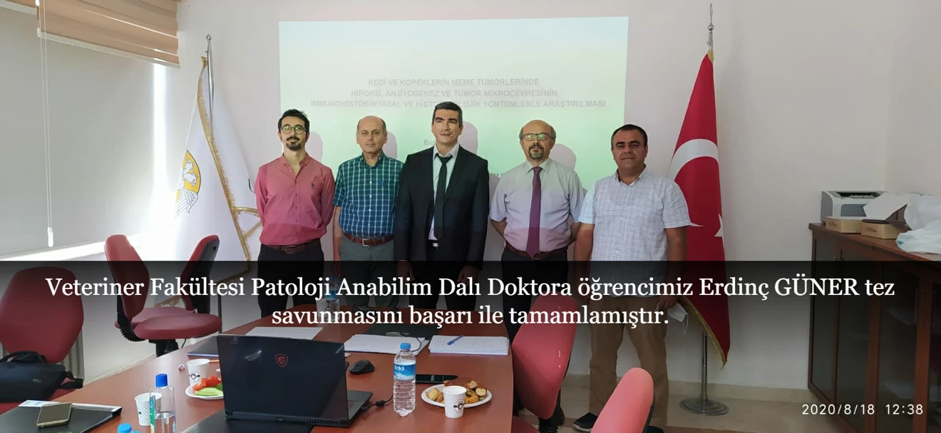 Veteriner Fakültesi Patoloji Anabilim Dalı 